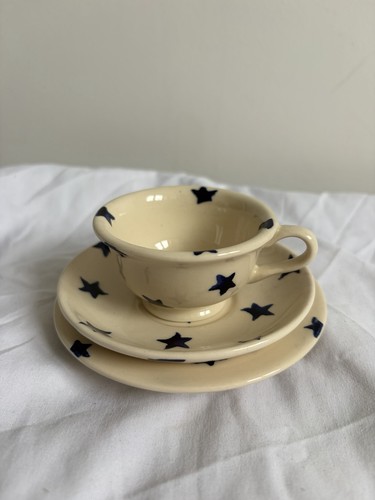 Emma bridgewater blue star set - blue,
