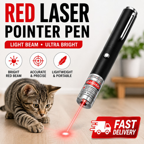 Red laser pointer pen light - laser,