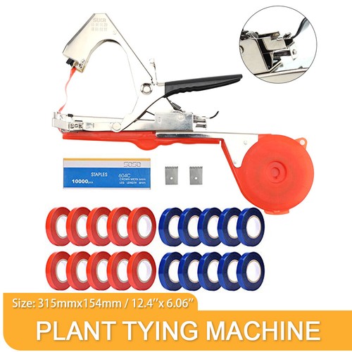 Plant tying machine - tying,