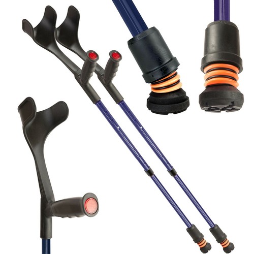 Flexyfoot open cuff - crutches,