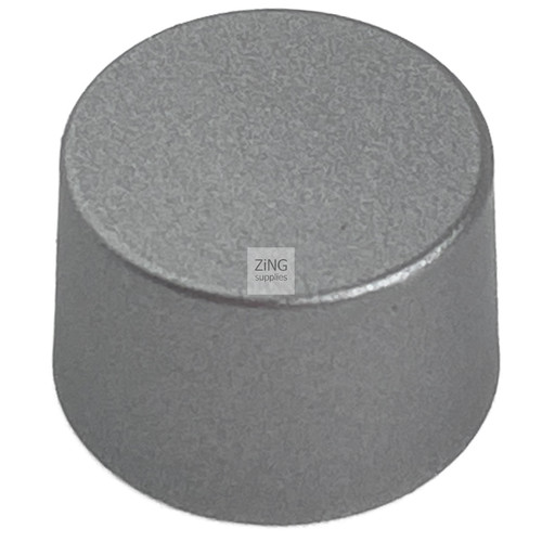Silver spark ignition button - silver,