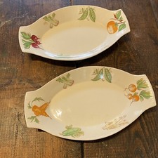 2 x Retro Vegetable Serving