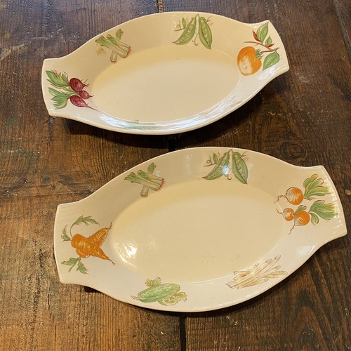 Retro vegetable serving - 2, x