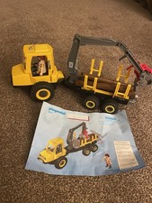 Playmobil Farm Timber Transport Logging Truck with crane set 6538 (6813)