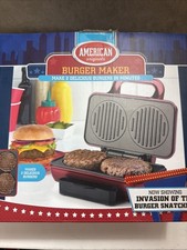 American Originals Burger Maker Red