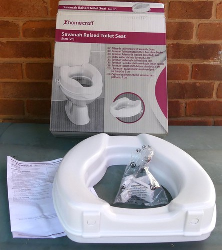 Savanah raised toilet seat - , 5cm