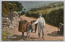 Ireland Postcard Irish Turf