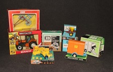 Britains 1980's #95xx Tractors Farm Implements 1/32 x5 Tractor Horse Trailer MIB