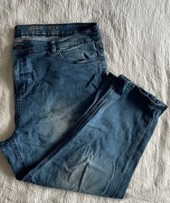 MANTARAY ladies slim fit crop short PLUS XL casual denim boyfriend sz 18