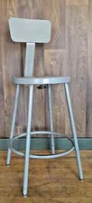 Vintage Industrial Artist Stool Factory Stools adjustable Pick Up Boston AREA