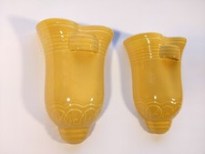 Pair of Vintage Art Deco Wall