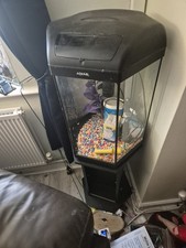AQUAEL Hexagon Fish Tank And