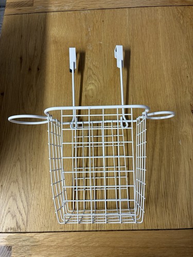 White wire hairdryer cupboard - white,