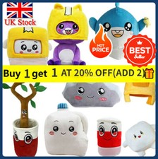 Lankybox' BOXY FOXY ROCKY Plush Soft Stuffed Toy Kid Game Figure Plush Doll