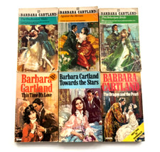 6 x BARBARA CARTLAND ~ REGENCY