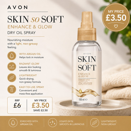 Avon skin soft enhance - skin,