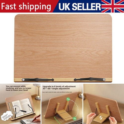 Book stand for reading wooden - stand,
