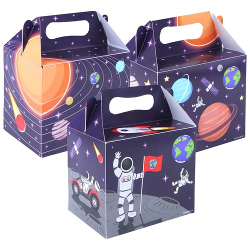 Party food boxes space - space, planets