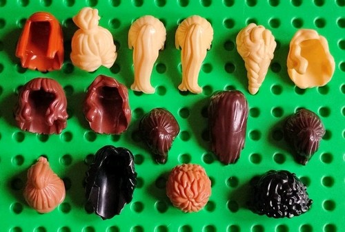 Lego minifigure hair - minifigure,