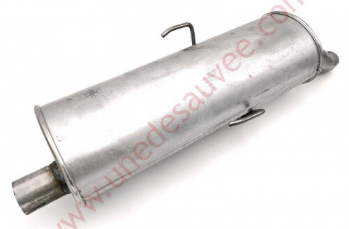 Rear exhaust silencer - rear,