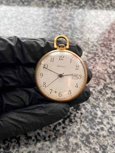 Vintage raketa pocket watch - vintage,