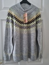 Mantaray Fair Isle Jumper Size
