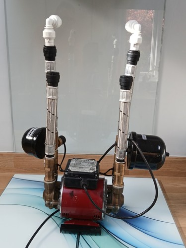 Grundfos twin brass - twin, negative