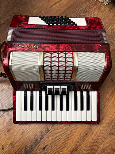Galotta red pearl - red, piano