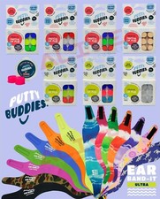 EAR BAND-IT Ultra Swimming Headband Earband Silicone Putty Buddies 3 Pairs/Pack