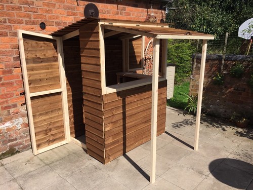 Garden bar fresh wood - bar, full