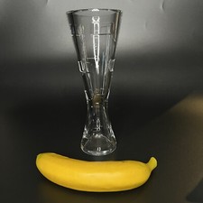 Waterford John Rocha Cut Crystal INCLINE GEO Geometric 9" Bud Vase Contemporary