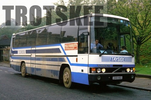 35mm slide tayside - slide, volvo