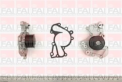 Water pump fit hyundai - to,