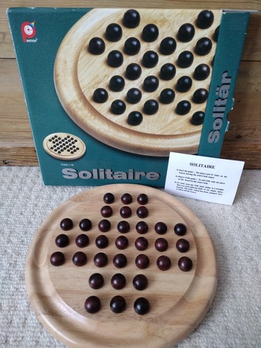 Wooden solitaire pintoy - wooden, by