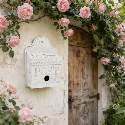 White wedding post box - wedding, ideas