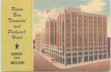 Postcard MO Kansas City Union