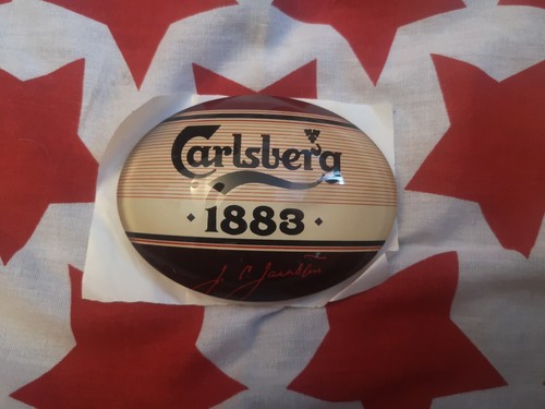 Carlsberg 1883 pump badge - 1883,