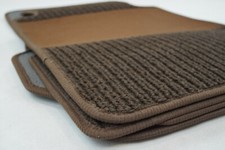 Rips ribbed car mats for Mercedes Benz W124 C124 e-class coupe RHD brasil brown