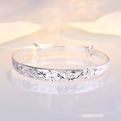 Sterling silver diamond cut - sterling,