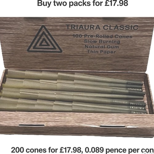 100 pre rolled - pre-rolled, size