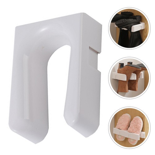 Reusable white boot rack - white,