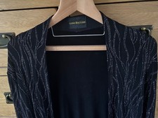 GINA BACCONI BLACK JACKET with