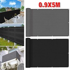 5M Privacy Garden Fence Panel Cover Balcony UV Protection Shade Screen Patio