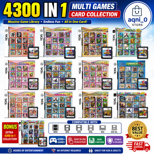 4300 game card - in, ds