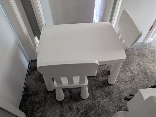 Ikea kids mammut table - kids, two