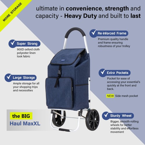 Large 64l aluminium shopping - 64l,