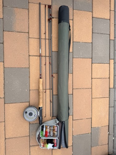 Leeda fly rod with - with, case