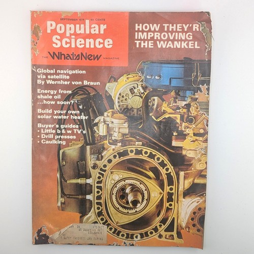 Vintage popular science - vintage,