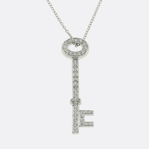 Tiffany diamond key - tiffany,