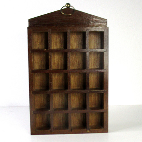 Vintage wooden thimble - vintage,